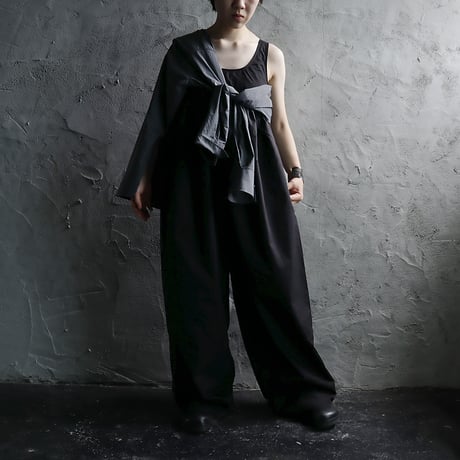 ànuke cotton gather combinaison (black)