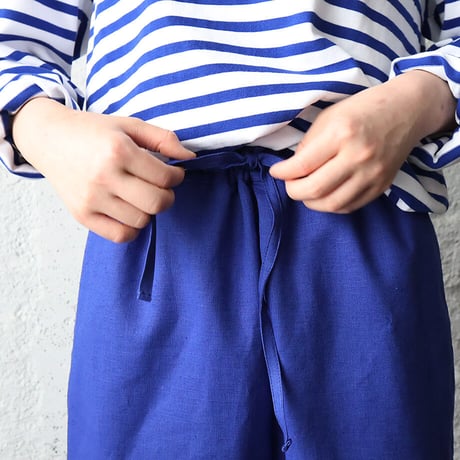 NOTA linen pants (blue)