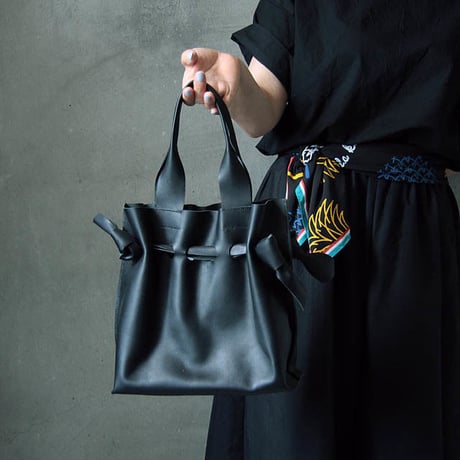 chiihao  square bag black