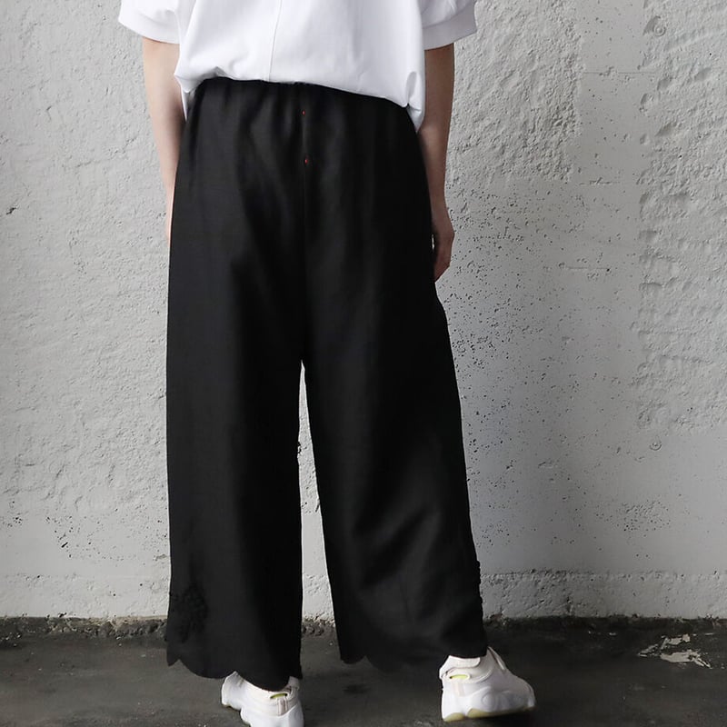 パンツ TOWAVASE Bon Voyage pants TOWAVASE Bon Voyage pants (black) | nii-B | WEB