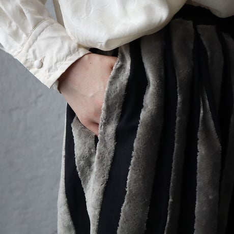.less stripe cocoon pants