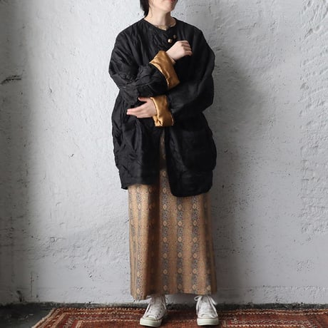 NOTA vintage quilting jacket (sleeve:gold)