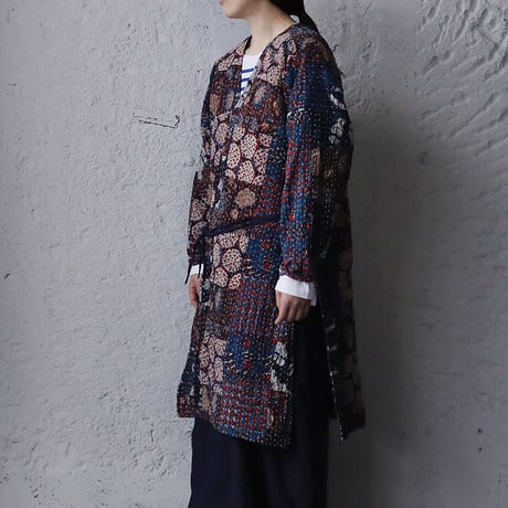saruche gudri long jacket (flower mix)