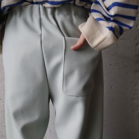 NOUVELLES DU PARADIS woollike pants (sage green)