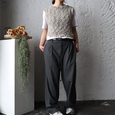 MAYDI knit vest BLANCHE (fawn)