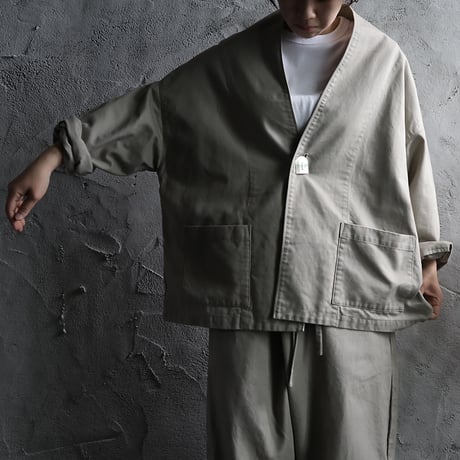 ROVAROVA x .less cocoon jacket (greige)