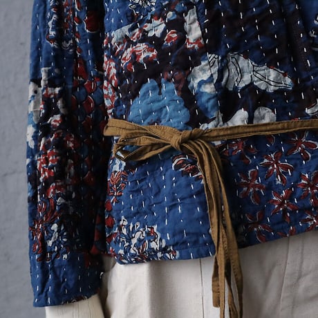 saruche gudri short jacket (blue mix)