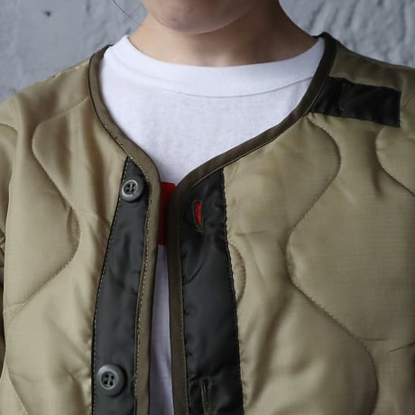 US type M-65 liner jacket olive (L)