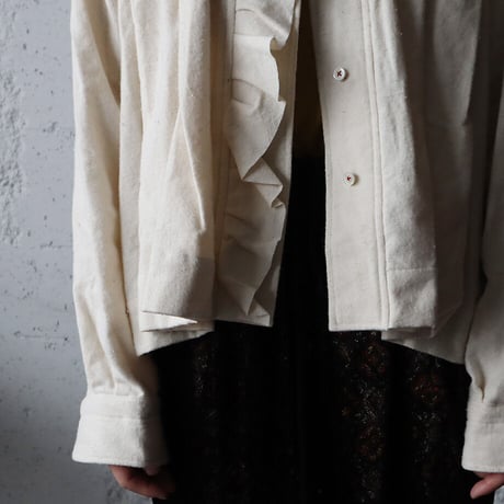 TOWAVASE india cotton flannel blouse