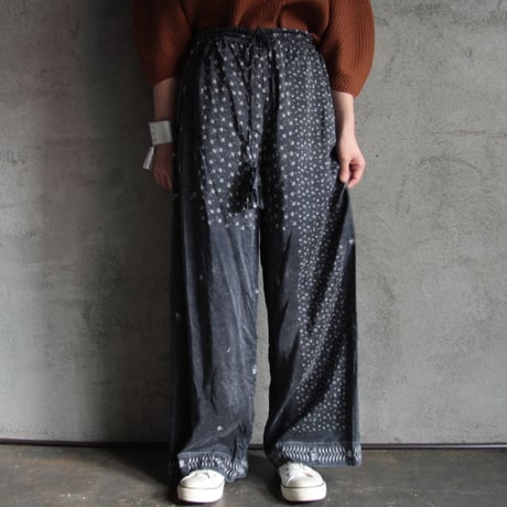 TOWAVASE Aquarelle silk pants