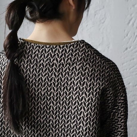 NOTA herringbone gown
