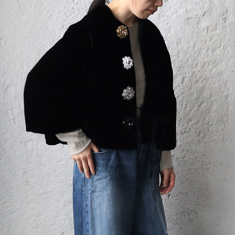 TOWAVASE LA zabu(ラ ザブ) jacket TOWAVASE La zabu jacket (black) | nii-B | WEBSHOP