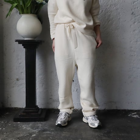 R&D.M.Co- string sweat pants (natural)