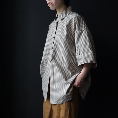 ànuke check over shirts (beige)