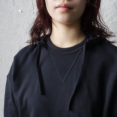 ànuke over sweat parka (navy)