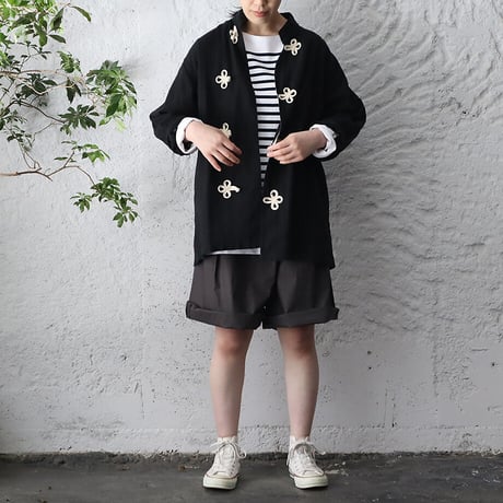 US type sleeping shirt (black)