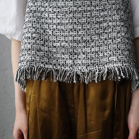 NOTA le blueque gillet (white x black)