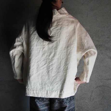 TOWAVASE fisher woman's shirt beige