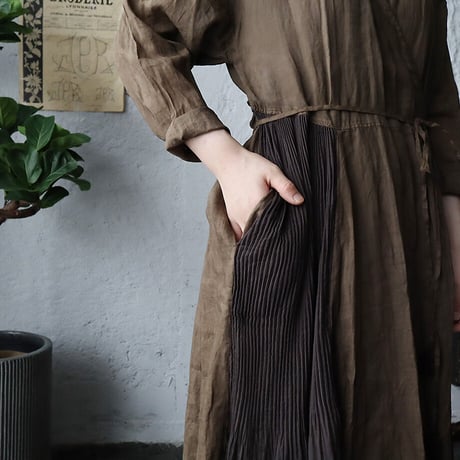 Tabrik cache-coeur dress (doro-zome)