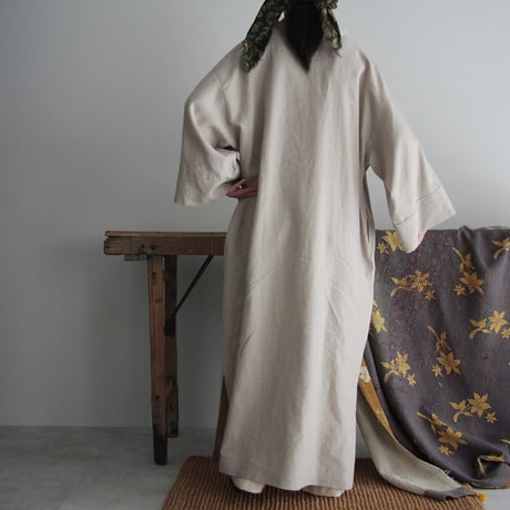 COUNTERPOINT kaftan dress (beige)