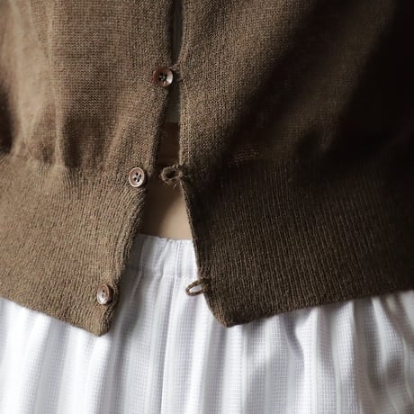 ànuke Layered Mohair Knit (brown)
