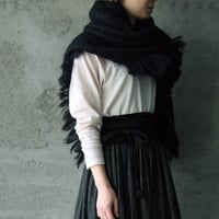 LOCALLY  mohair shaggy stole