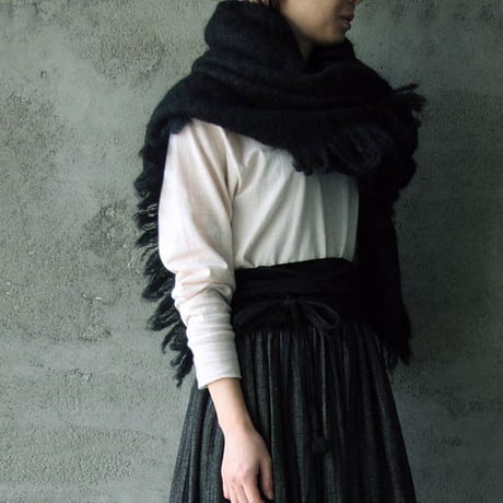 LOCALLY  mohair shaggy stole
