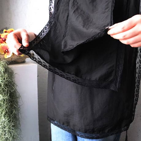 TOWAVASE Leavers tablier (black)