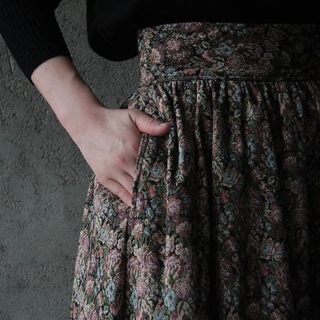 NOTA long gather skirt