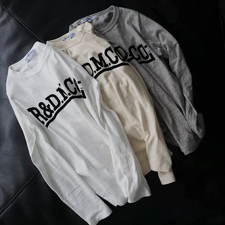 R&D.M.Co- logo T-shirt (white/natural/gray/black)