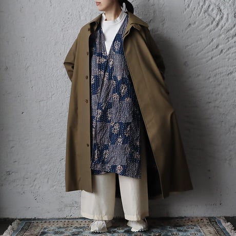 saruche gudri long jacket (blue mix)