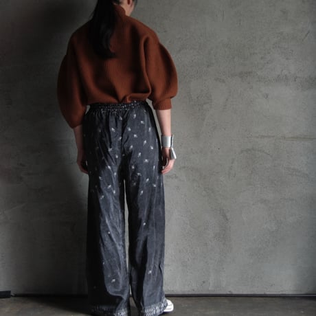 TOWAVASE Aquarelle silk pants