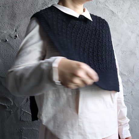 chiihao x nii-B  rambouillet vest (black)