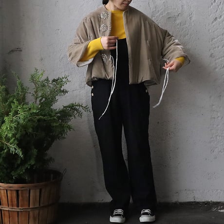 TOWAVASE La zabu short jacket (gray)