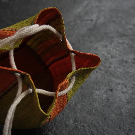 nylon pochette (orange)