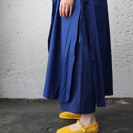 saruche chinese  kurta long  shirt (blue)
