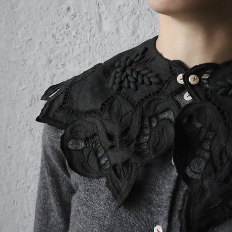 TOWAVASE Cafe nouvelle athénes cardigan (charcoal gray)