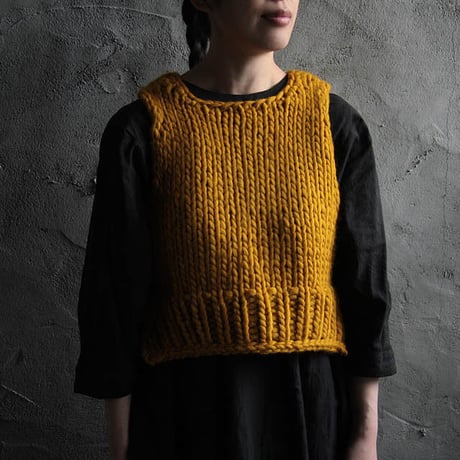 chiihao x nii-B peru vest mustard