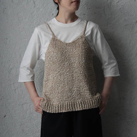 Tabrik silk knit camisole