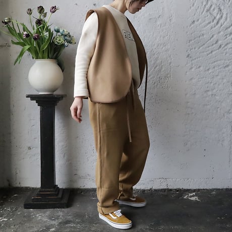 R&D.M.Co- string sweat pants (brown)