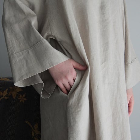 COUNTERPOINT kaftan dress (beige)