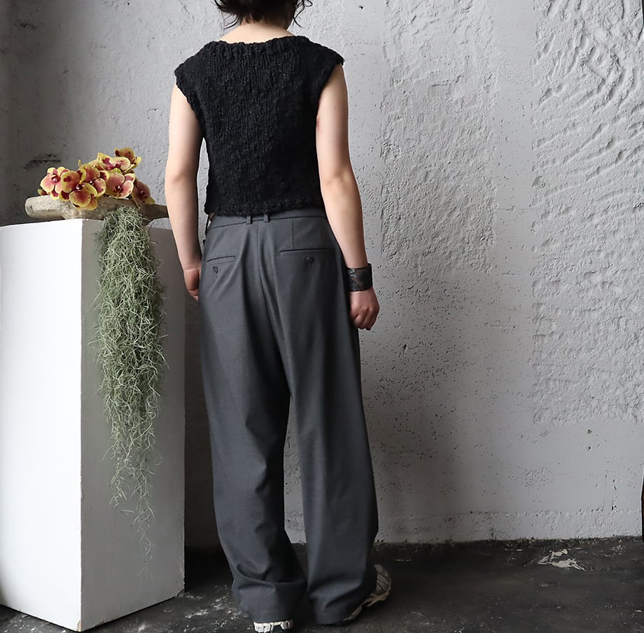 MAYDI knit vest BLANCHE (black) | nii-B | WEBSHOP