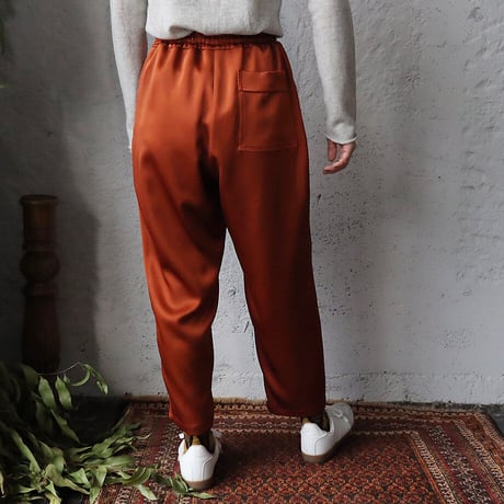 NOTA  satin pants ( terracotta)