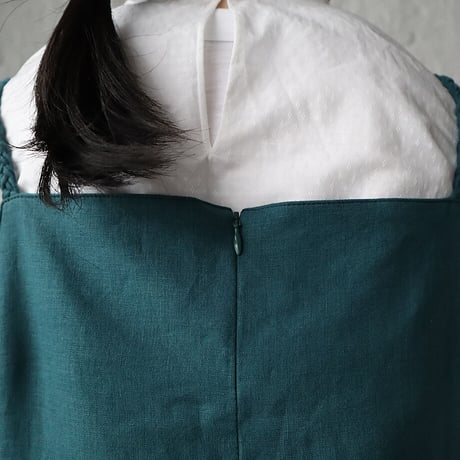 NOTA le blueque dress ( peacock)