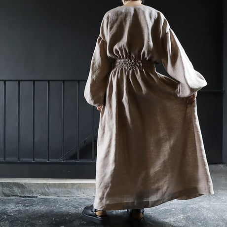 NOTA sicily dress (scrub brown)