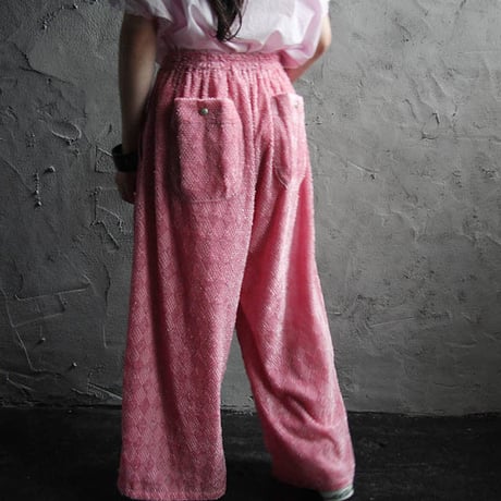 NATIVE VILLAGE relax pants pink