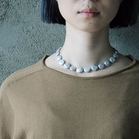 MAISON RUBUS. new moon necklace