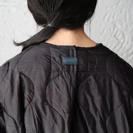 NOTA vintage quilting jacket (sleeve:green)