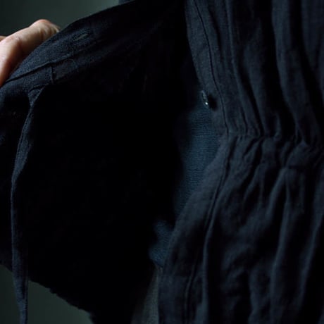 Tabrik linen blouse black