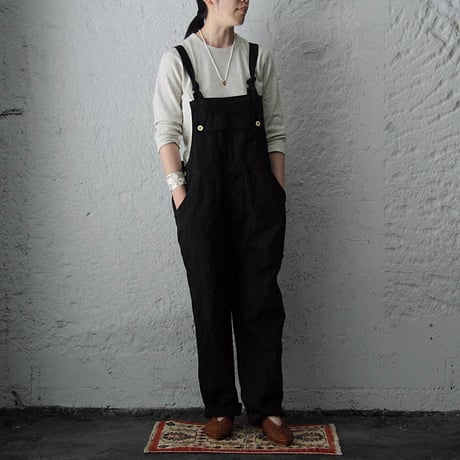 france navy type  overalls black